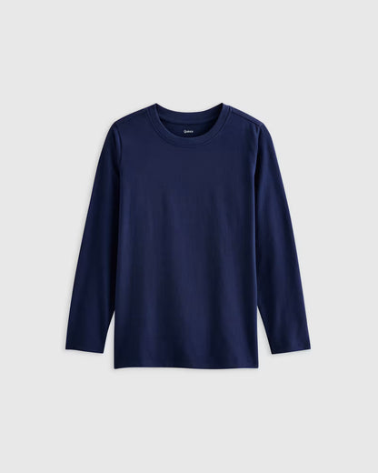 100% Organic Cotton Jersey Long Sleeve Tee - US 5357