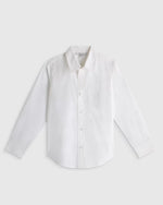 100% Organic Cotton Poplin Long Sleeve Button Down - US 5520