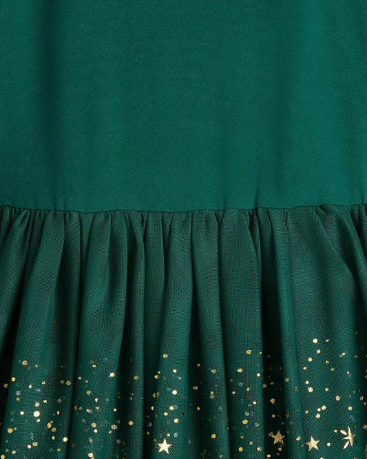 Shimmer Tulle Dress - US 7676