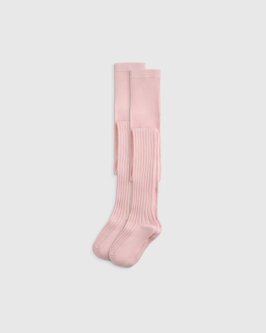 Organic Cotton Rib Tights (2-pack) - US 7586