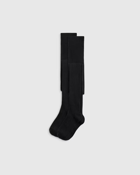 Organic Cotton Rib Tights (2-pack) - US 0737