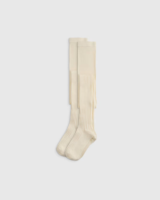 Organic Cotton Rib Tights (2-pack) - US 6183
