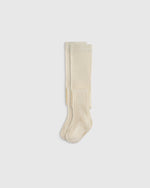 Organic Cotton Rib Tights (2-pack) - US 7668