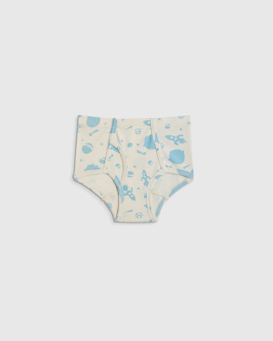 Boys 100% Organic Cotton Classic Briefs 7-pack - US 0055