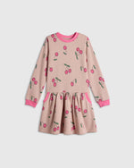 Cozy Fleece Sweatshirt Dress - US 1449