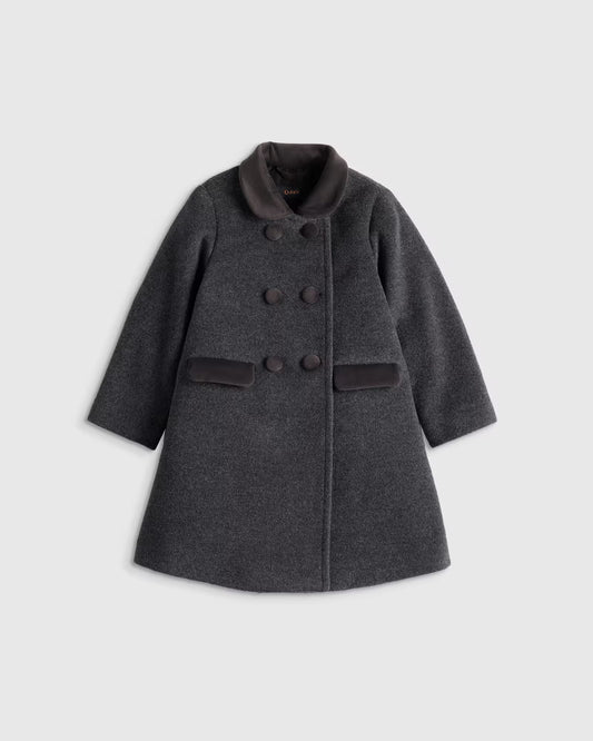 Girls Wool Cashmere Coat - US 9577