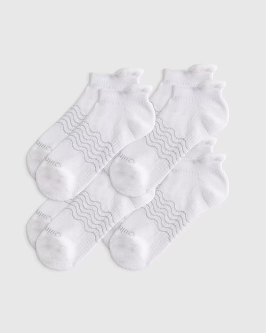 Everyday Cotton Pilates Gripper Ankle Socks (4-pack) - US 5759