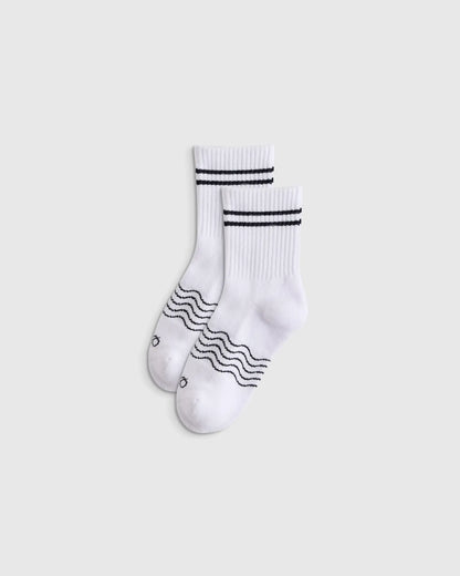 Kids Organic Cotton Quarter Crew Socks 8-Pack - US 5565
