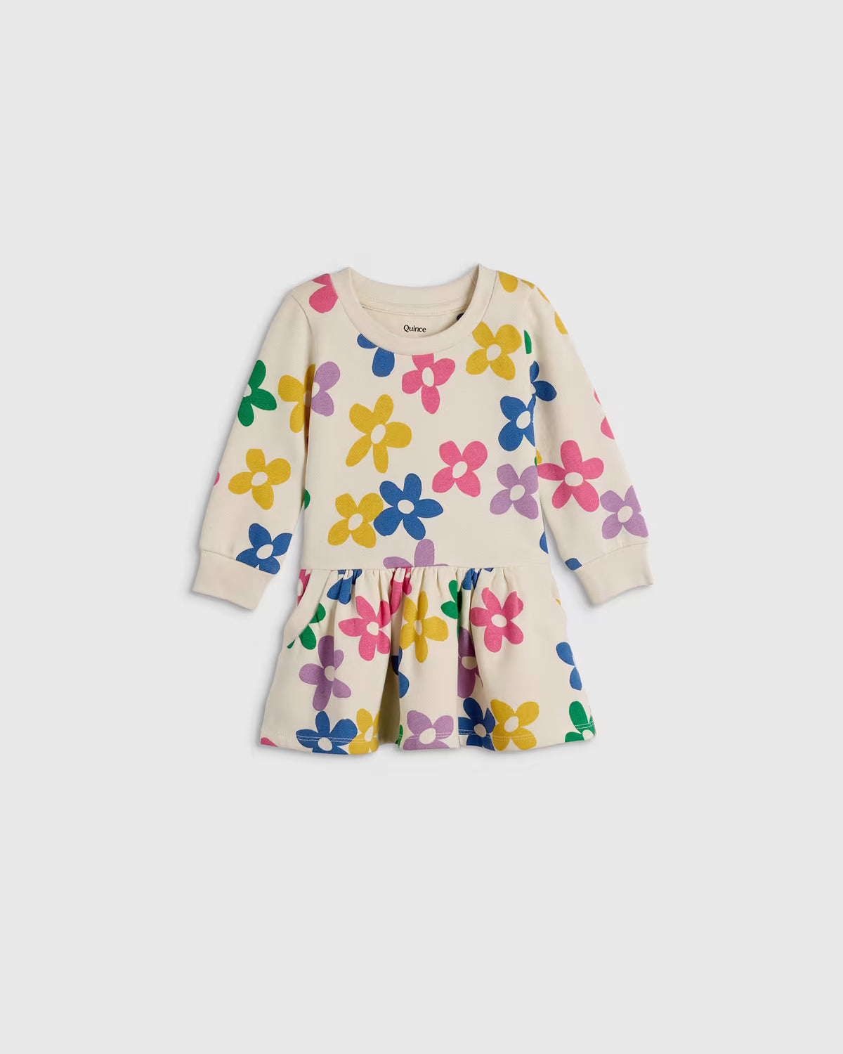 Cozy Fleece Sweatshirt Dress - US 2859