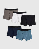Boys Organic Cotton Boxer Brief 5-Pack - US 3423
