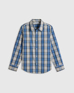 100% Cotton Poplin Printed Long Sleeve Button Down - US 3579