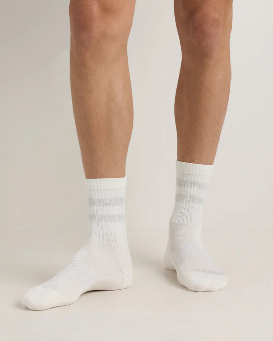 Everyday Cotton Varsity Stripes Half-Crew Sock (4-Pack) - US 4448