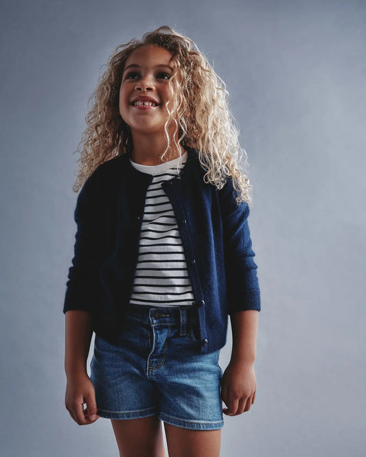 Girls Stretch Denim Short - US 8282