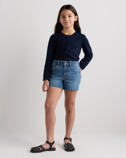 Girls Stretch Denim Short - US 2842