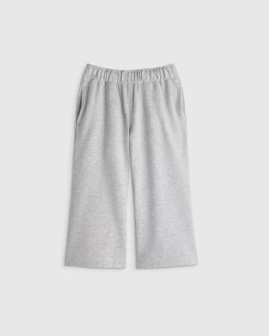 Girls Organic Cotton French Terry Wide Leg Pant - US 8635