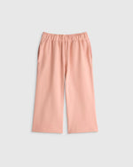 Girls Organic Cotton French Terry Wide Leg Pant - US 8678