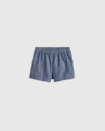 Girls Pull On Chambray Denim Short - US 6357