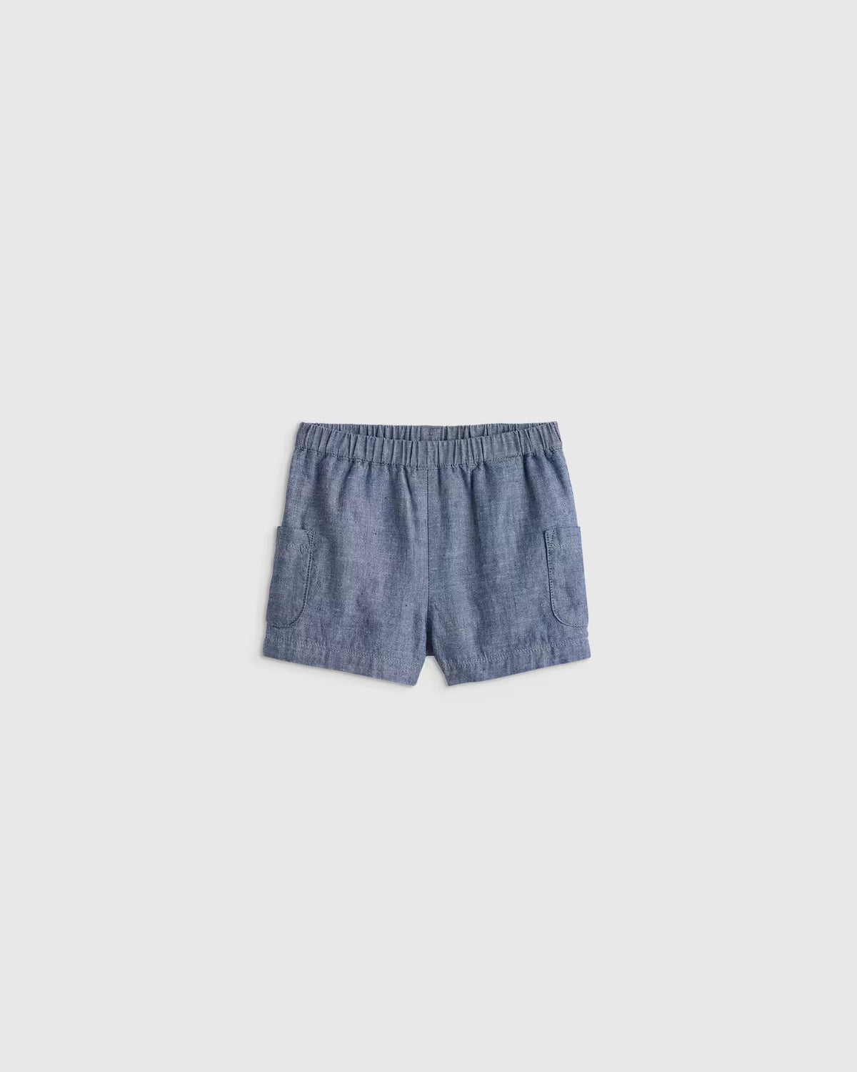 Girls Pull On Chambray Denim Short - US 2322