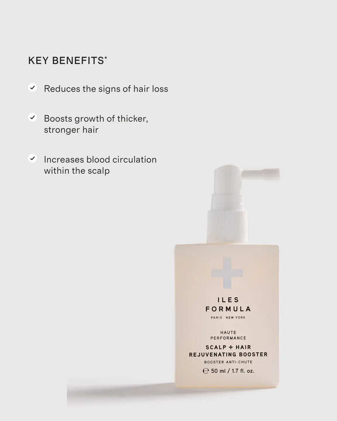 Scalp + Hair Rejuvenating Booster by Iles Formula - US 9585