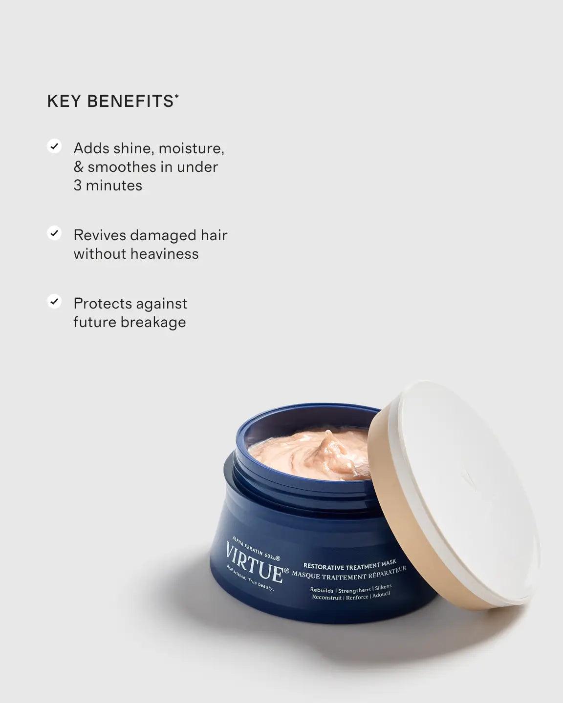 Restorative Treatment Mask By Virtue - US 9786