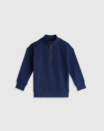 Organic Cotton French Terry Quarter-Zip - US 7365