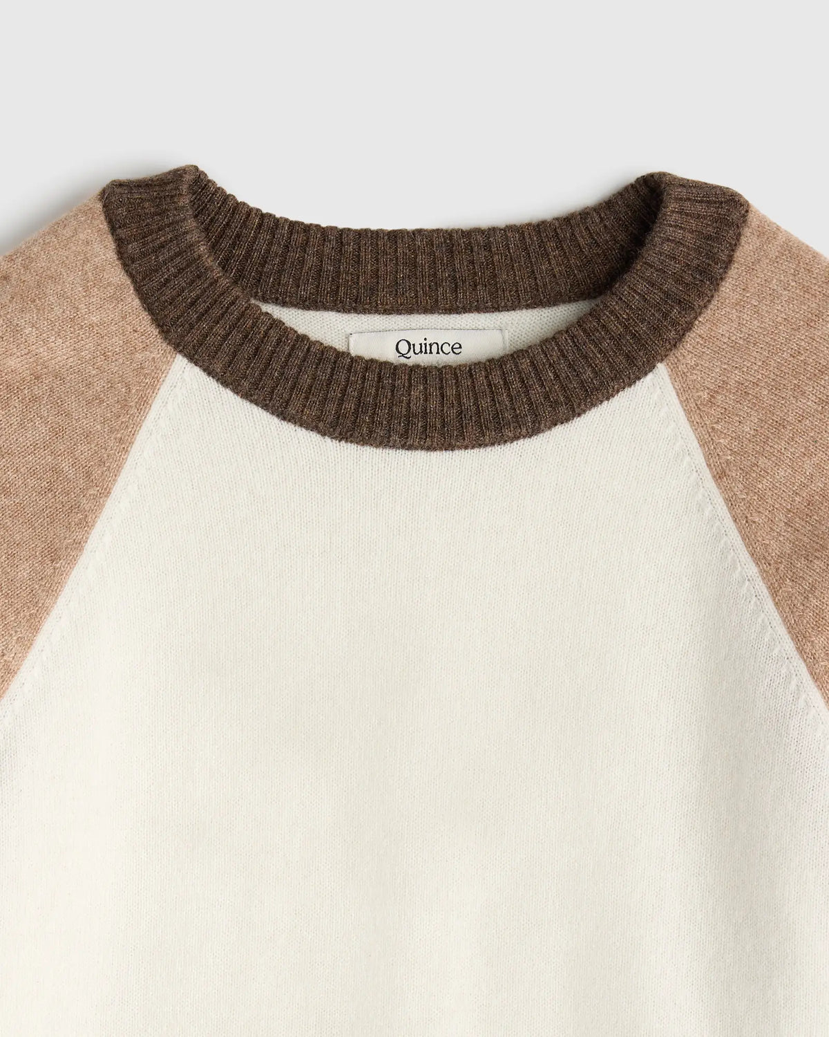 Colorblock Cashmere Crewneck Sweater - US 2703