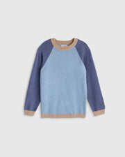 Soft Blue Colorblock