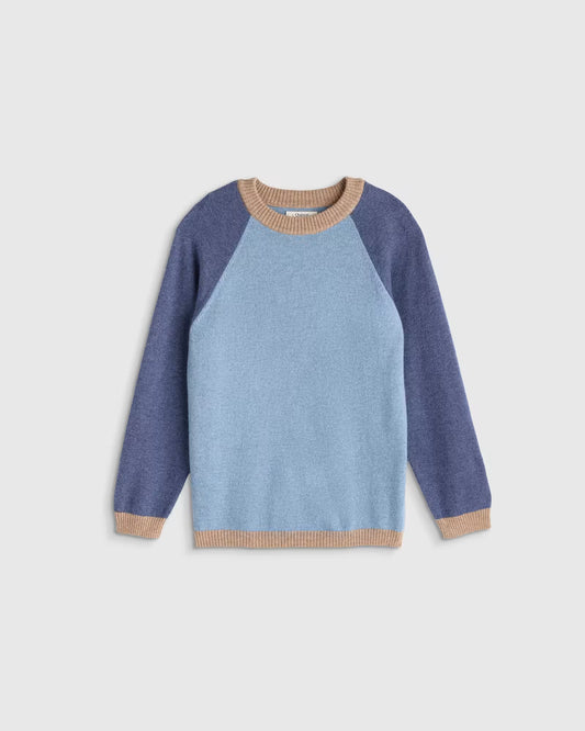 Colorblock Cashmere Crewneck Sweater - US 2915