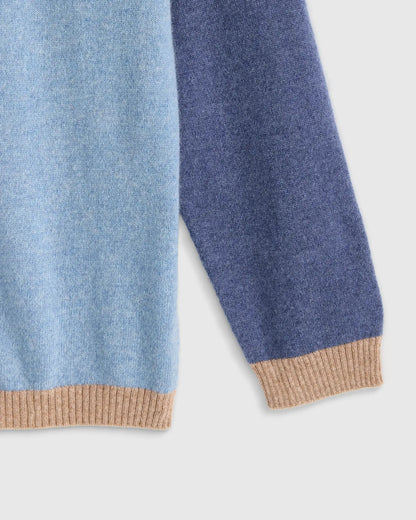Colorblock Cashmere Crewneck Sweater - US 2915