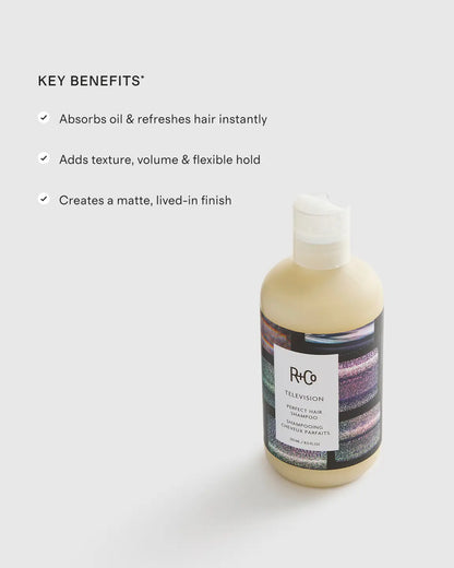 Television Perfect Hair Shampoo 33.8oz by R+Co - US 9530