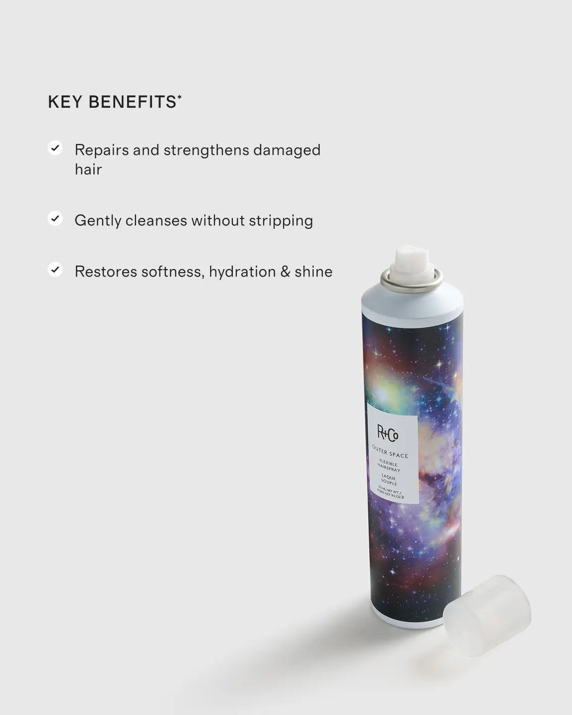 Outerspace Flexible Hairspray by R+Co - US 7363