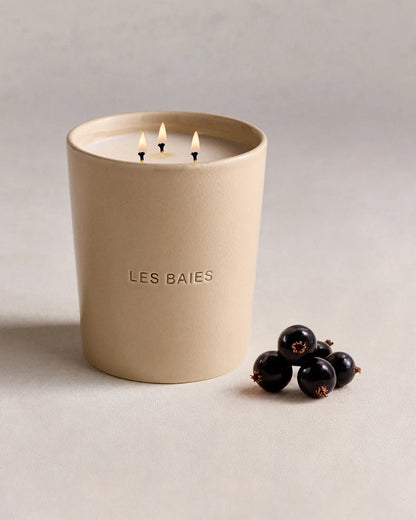 Les Baies 3-Wick Luxury Candle - US 7908