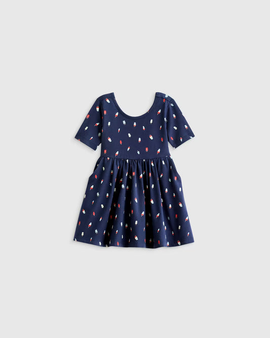 Organic Cotton Skater Dress - US 0564