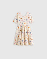 Organic Cotton Skater Dress - US 3383