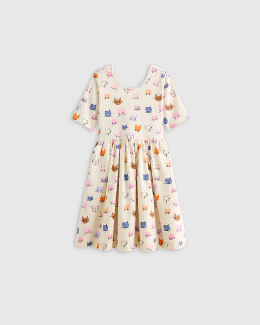 Organic Cotton Skater Dress - US 3383