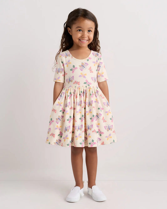 Organic Cotton Skater Dress - US 7412