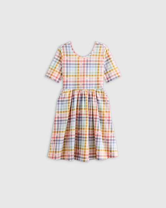Organic Cotton Skater Dress - US 8959