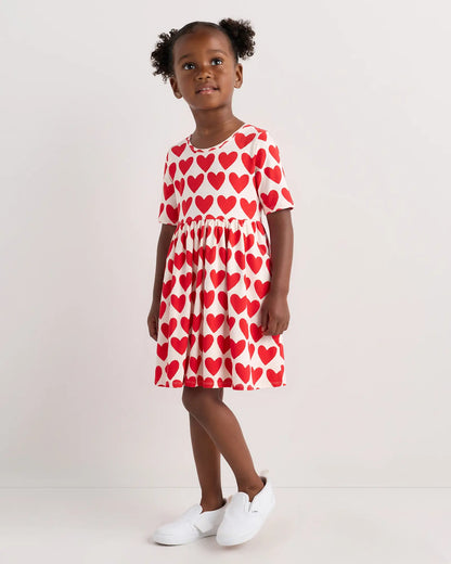 Organic Cotton Skater Dress - US 9977