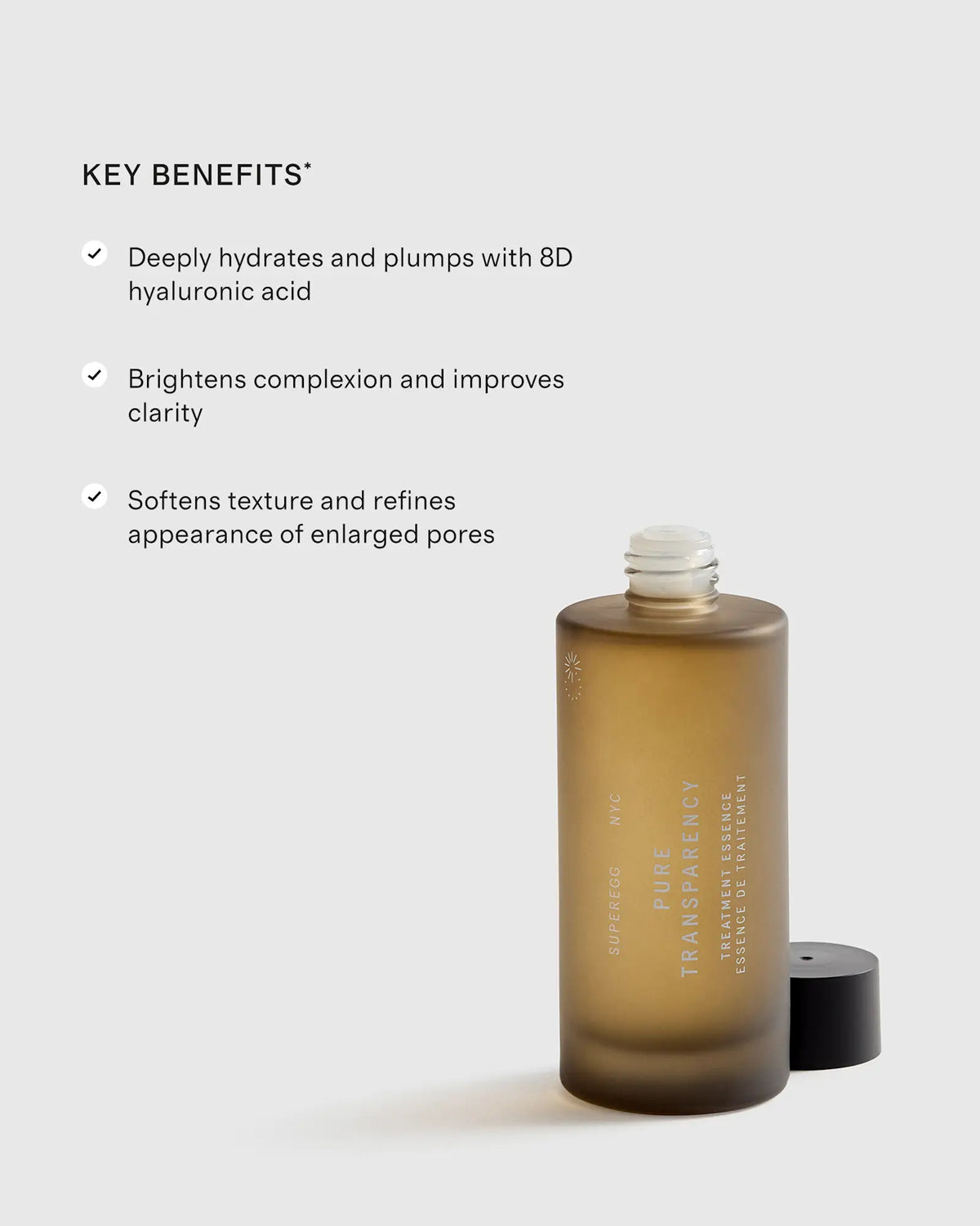 Pure Transparency Treatment Essence by Superegg - US 5897