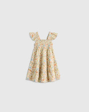 Apricot Ditsy Floral