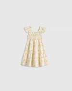 100% Organic Cotton Poplin Smocked Dress - US 6316