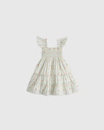 100% Organic Cotton Poplin Smocked Dress - US 2946