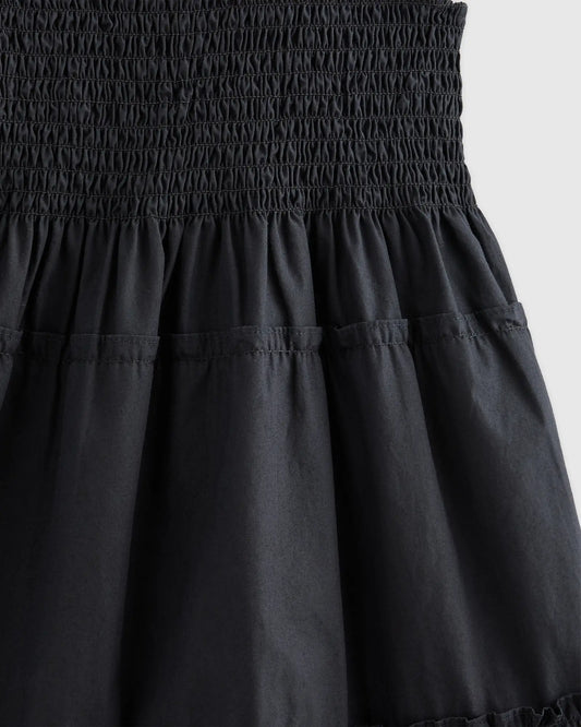 100% Organic Cotton Poplin Smocked Dress - US 0674