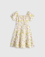 100% Organic Cotton Poplin Tiered Dress - US 3549