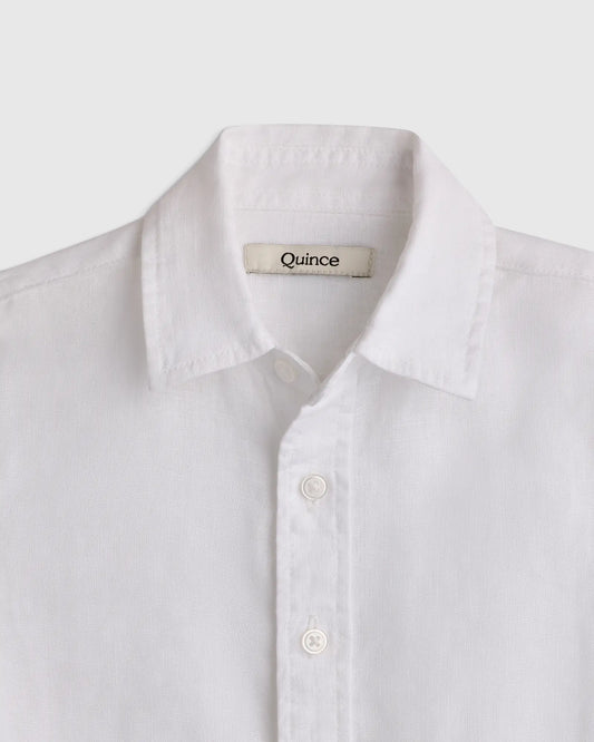 100% European Linen Short Sleeve Shirt - US 0253