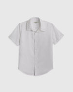 100% European Linen Short Sleeve Shirt - US 7007