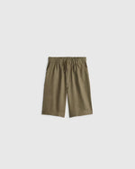 100% European Linen Pull-On Shorts - US 7310