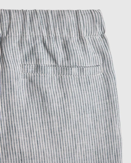 100% European Linen Pull-On Shorts - US 5534