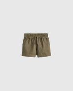 100% European Linen Drawstring Shorts - US 1510
