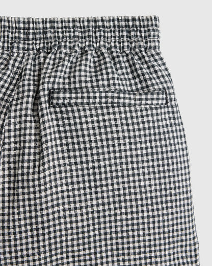 100% European Linen Drawstring Shorts - US 9785